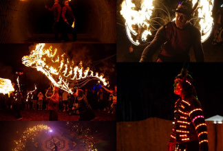 Fortuna`s- Feuer und Lichtshow der anderen Art