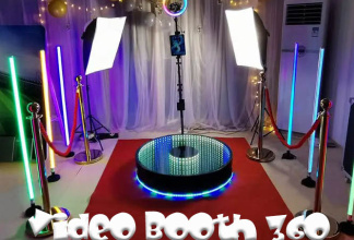 Party Guest Book Spinner 360