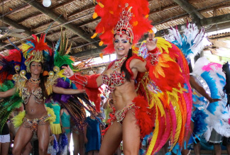 Ballerine Brasiliane Danza del Ventre Farfalle Luminose per Sposi
